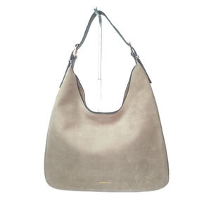 Michael Kors Nolita Large Nubuck Hobo Shoulder Bag Birch/Tan/Beige - NWT
